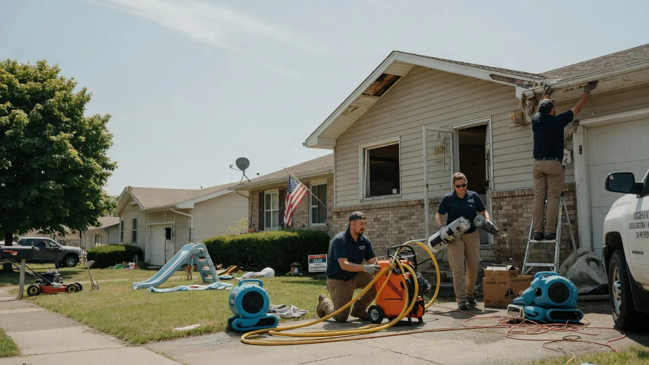 Water Damage Restoration in Stroh, IN near me